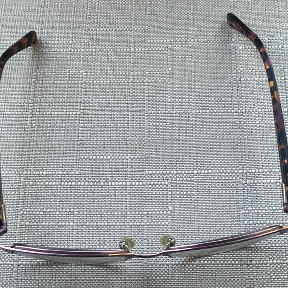 Banana Republic Women Glasses Frame Purple/Brown Tortoise Eyeglasses - Picture 12 of 12